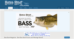 Desktop Screenshot of bassboatmagazine.com